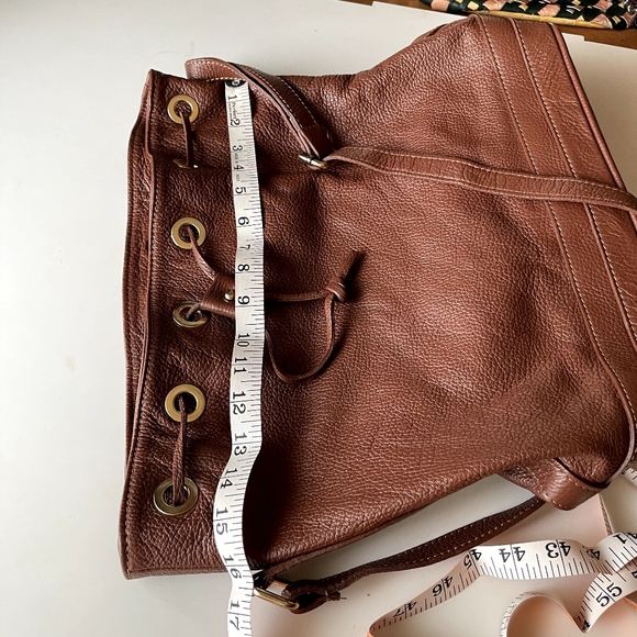 Borse in Pelle - Genuine Italy leather - authentic imported bucket bag - Picture 12 of 13